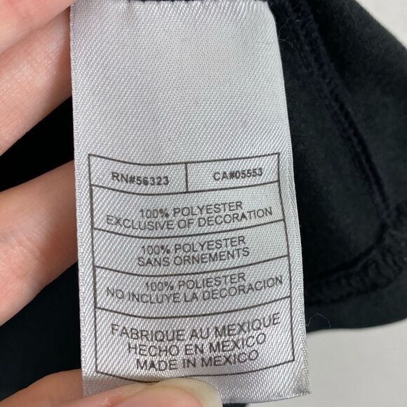 Nike Training Men’s Black Athletic Crewneck Tshirt - Picture 4 of 5